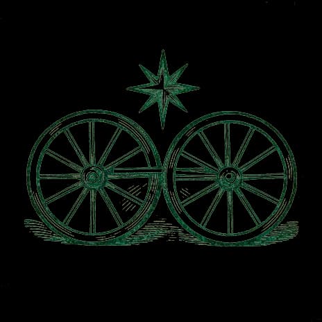 An engraved almanac emblem for dreaming of Car Accident