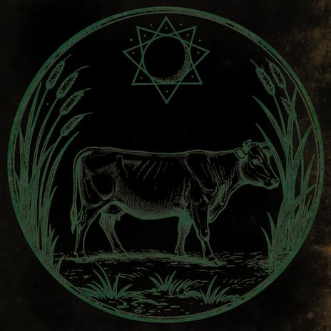 An engraved almanac emblem for dreaming of A Cow