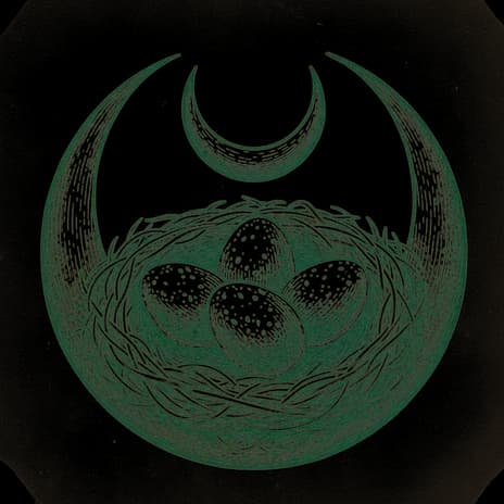 An engraved almanac emblem for dreaming of Eggs