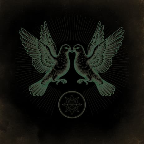 An engraved almanac emblem for dreaming of Kissing