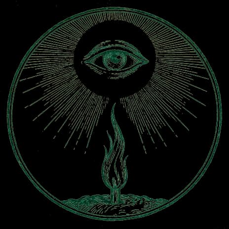 An engraved almanac emblem for the angel number 711