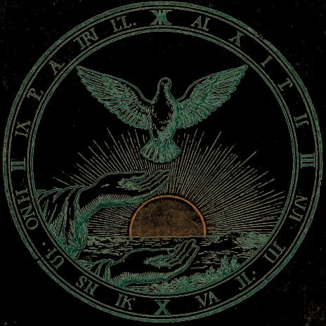 An engraved almanac emblem for the angel number 929